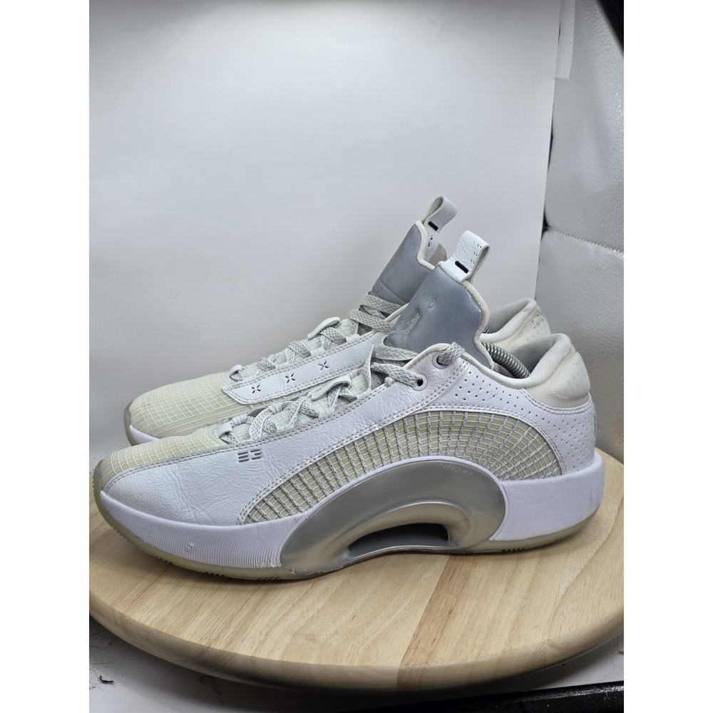 Mens Size 11 -  Air Jordan 35 Low PF 'White Metallic Silver' Men's Shoes
